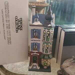 Heritage Village Collection Café Caprice French Restaurant Building Dept 56